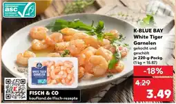 Kaufland K-BLUE BAY White Tiger Garnelen Angebot