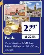 Aldi Süd Puzzle Angebot