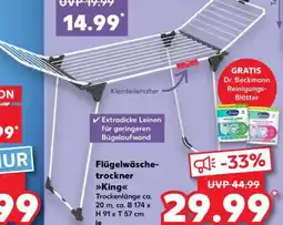Kaufland Flügelwäschetrockner King Angebot