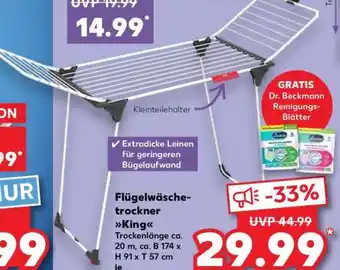 Kaufland Flügelwäschetrockner King Angebot