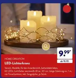 Aldi Süd LED-Lichterkranz Angebot