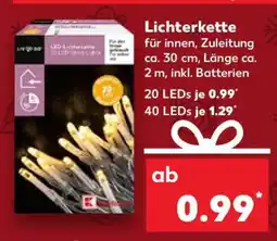 Kaufland Lichterkette Angebot