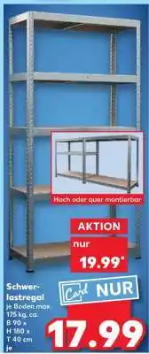 Kaufland Schwerlastregal Angebot