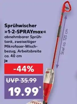 Kaufland Sprühwischer 1-2-SPRAYmax Angebot