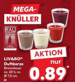 Kaufland LIV&BO Duftkerze Angebot