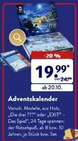 Aldi Süd Adventskalender Angebot
