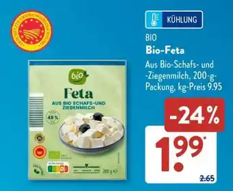 Aldi Süd Bio-Feta Angebot