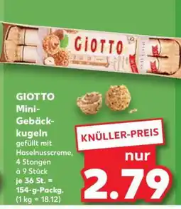 Kaufland GIOTTO Mini-Gebäckkugeln Angebot
