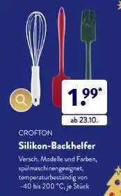 Aldi Süd CROFTON Silikon-Backhelfer Angebot