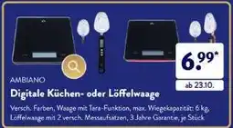 Aldi Süd Digitale Küchen- oder Löffelwaage Angebot