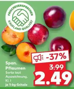 Kaufland Span. Pflaumen Angebot