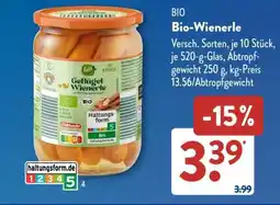 Aldi Süd Bio-Wienerle Angebot