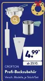 Aldi Süd CROFTON Profi-Backzubehör Angebot