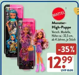 Aldi Süd Monster High Puppe Angebot