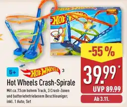 Aldi Nord Hot Wheels Crash-Spirale Angebot