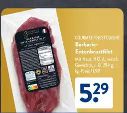 Aldi Süd Barbarie-Entenbrustfilet Angebot