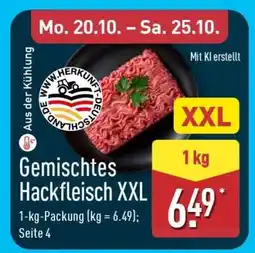 Aldi Nord Gemischtes Hackfleisch XXL Angebot