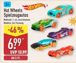 Aldi Nord Hot Wheels Spielzeugautos Angebot