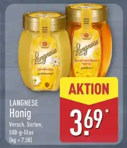 Aldi Nord Langnese Honig Angebot