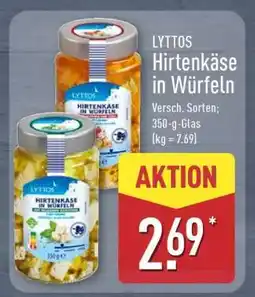Aldi Nord LYTTOS Hirtenkäse in Würfeln Angebot