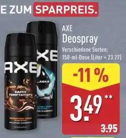 Aldi Nord AXE Deospray Angebot
