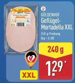 Aldi Nord GÜLDENHOF Geflügel-Mortadella XXL Angebot