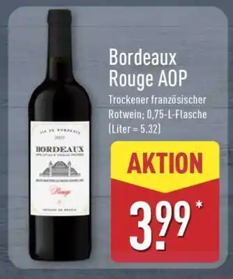Aldi Nord Bordeaux Rouge AOP Angebot