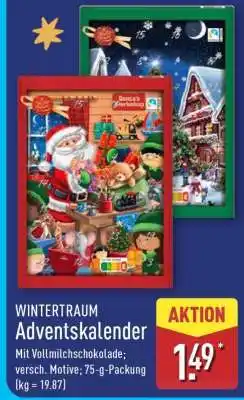 Aldi Nord WINTERTRAUM Adventskalender Angebot