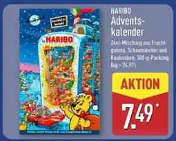 Aldi Nord HARIBO Adventskalender Angebot