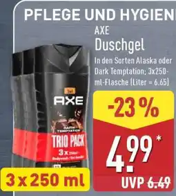 Aldi Nord AXE Duschgel Angebot