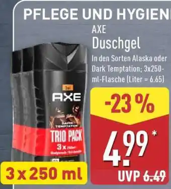 Aldi Nord AXE Duschgel Angebot