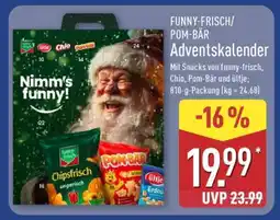 Aldi Nord FUNNY-FRISCH/ POM-BÄR Adventskalender Angebot
