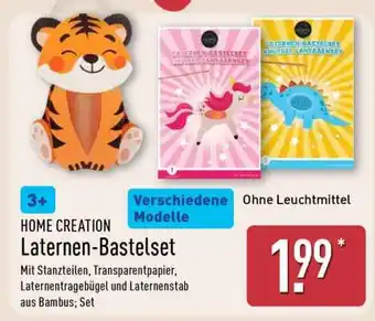 Aldi Nord HOME CREATION Laternen-Bastelset Angebot