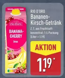 Aldi Nord RIO D’ORO Bananen-Kirsch-Getränk Angebot