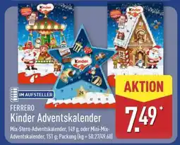 Aldi Nord Kinder- Adventskalender Angebot