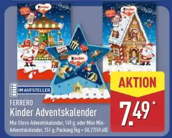 Aldi Nord Kinder- Adventskalender Angebot