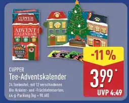 Aldi Nord CUPPER Tee­Adventskalender Angebot