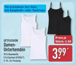 Aldi Nord UP2FASHION Damen-Unterhemden Angebot