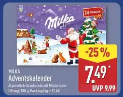 Aldi Nord MILKA Adventskalender Angebot