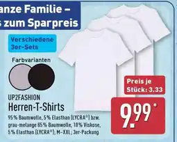 Aldi Nord UP2FASHION Herren-T-Shirts Angebot