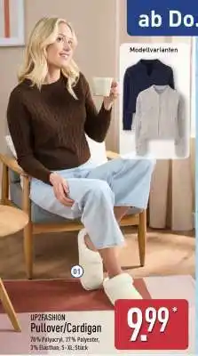 Aldi Nord UP2FASHION Pullover/Cardigan Angebot