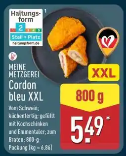Aldi Nord MEINE METZGEREI Cordon bleu XXL Angebot