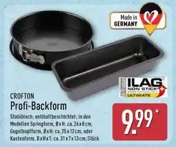 Aldi Nord CROFTON Profi-Backform Angebot