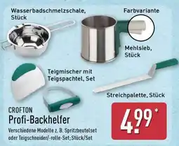 Aldi Nord CROFTON Profi-Backhelfer Angebot