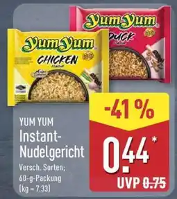 Aldi Nord YUM YUM Instant- Nudelgericht Angebot