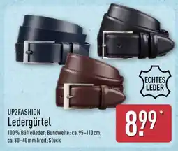 Aldi Nord UP2FASHION Ledergürtel Angebot