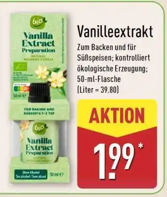 Aldi Nord Vanilleextrakt Angebot