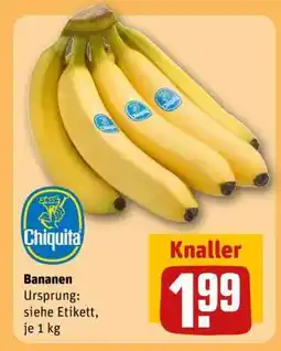 REWE Bananen Angebot