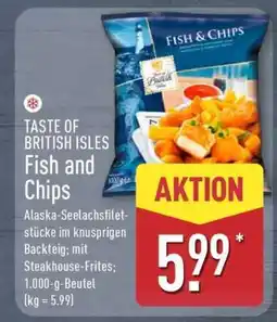 Aldi Nord TASTE OF BRITISH ISLES Fish and Chips Angebot