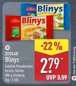 Aldi Nord DOVGAN Blinys Angebot